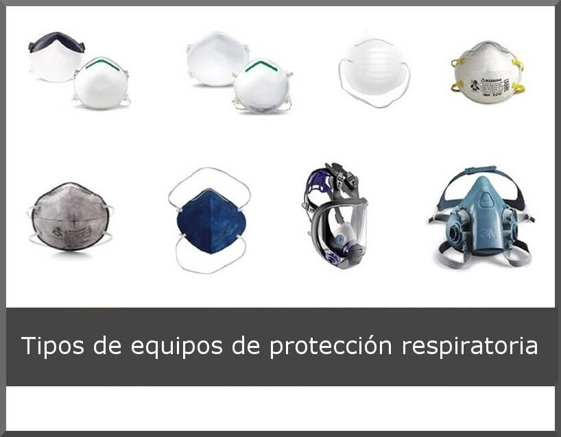 Tipos de Mascarillas y Equipos de Protección Respiratoria