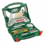 Maletín Bosch X70Ti de 70 piezas para taladrar y atornillar + Camiseta