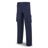 588-PSTA Vestuario Laboral Pro Series Pantalón ELÁSTICO, algodón y  elastano. Color Azul marino.