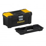 Caja de herramientas de plástico cierres metálicos Stanley Essential - 40cm
