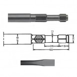 Cincel para martillo neumático inserción Hexagonal IMCO MULTI 261 de 270mm
