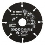 Disco multimaterial de carburo Bosch para amoladora - 115x22,23mm