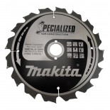 Disco sierras circulares Makita Specialized Construccion - 190x30mm 12 dientes