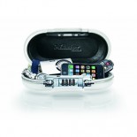 Minicofre ABS seguridad portátil con combinación Masterlock 5900EURDWHT