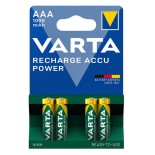 Pilas recargable VARTA ACCU POWER - AAA (Blister 4 unidades)