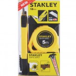 Pack Cutter 18mm + Flexómetro 5m Stanley