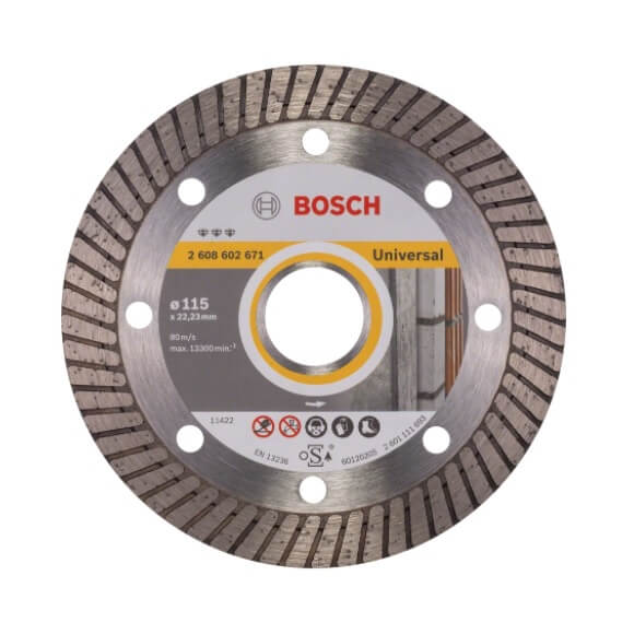 Disco de diamante Best for Universal Turbo Bosch para amoladoras de 125mm - Referencia 2608602672