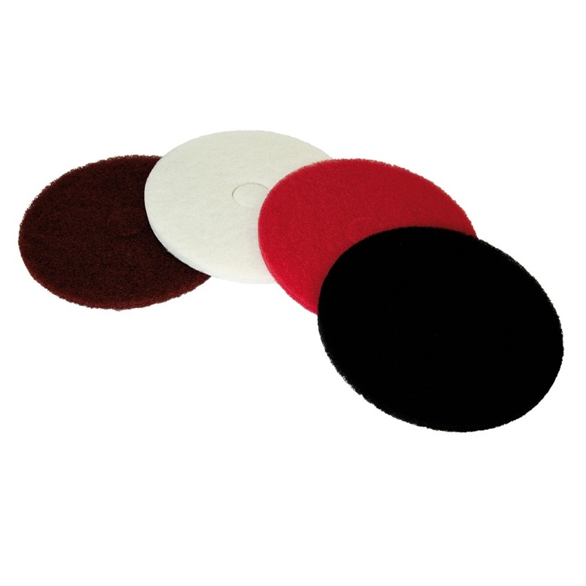 Disco pad muy abrasivo para rotativas - Negro 50cm