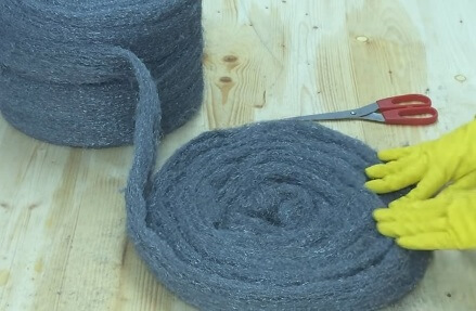 Como utilizar lana de acero para abrillantar